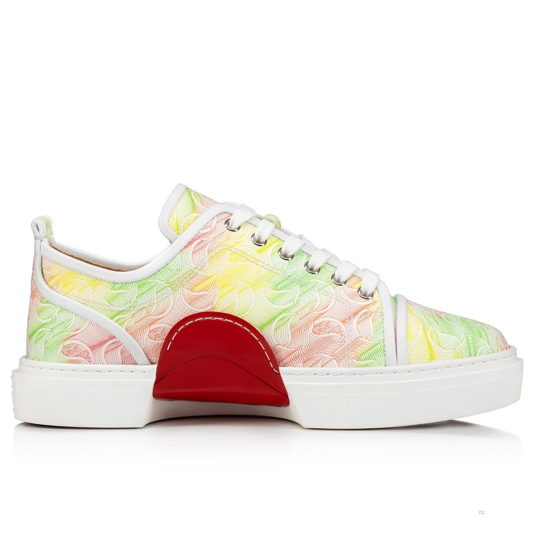 Christian Louboutin Adolon Junior Men's Low Top Sneakers Multicolor | JGXSVZ075