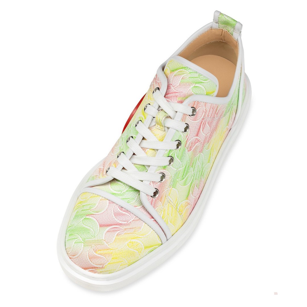 Christian Louboutin Adolon Junior Men's Low Top Sneakers Multicolor | JGXSVZ075