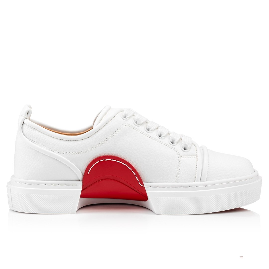 Christian Louboutin Adolon Women's Low Top Sneakers White | IKRVBO029