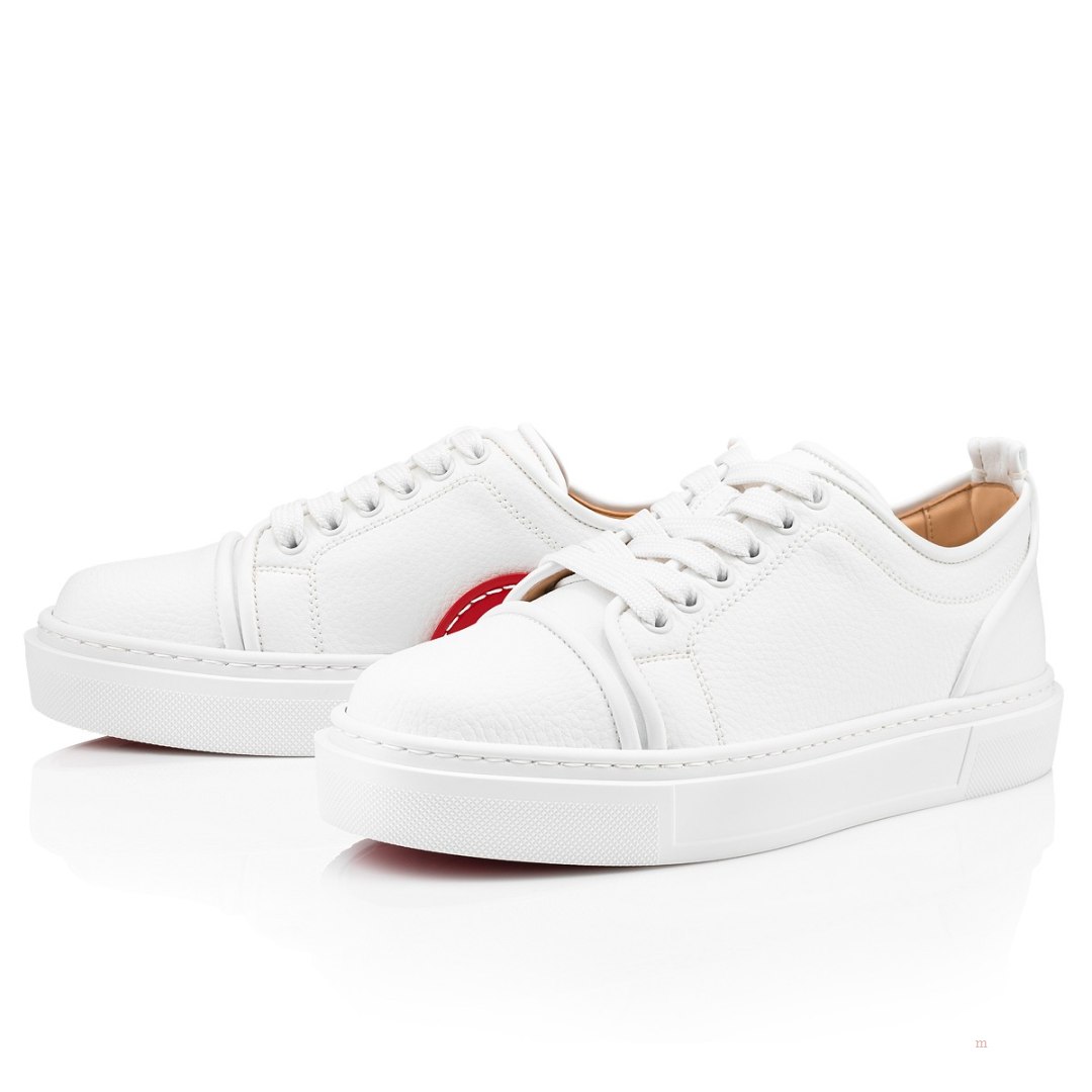 Christian Louboutin Adolon Women\'s Low Top Sneakers White | IKRVBO029