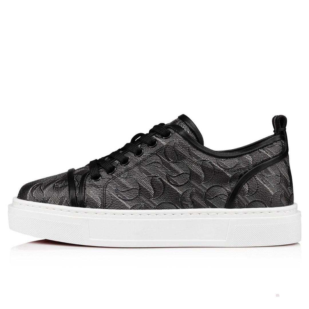 Christian Louboutin Adolon Women's Low Top Sneakers Black | VHTQDK258