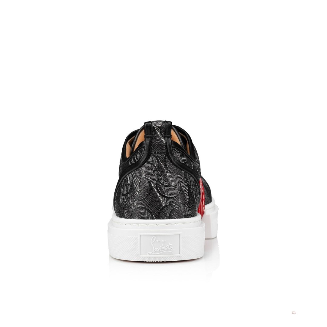 Christian Louboutin Adolon Women's Low Top Sneakers Black | VHTQDK258