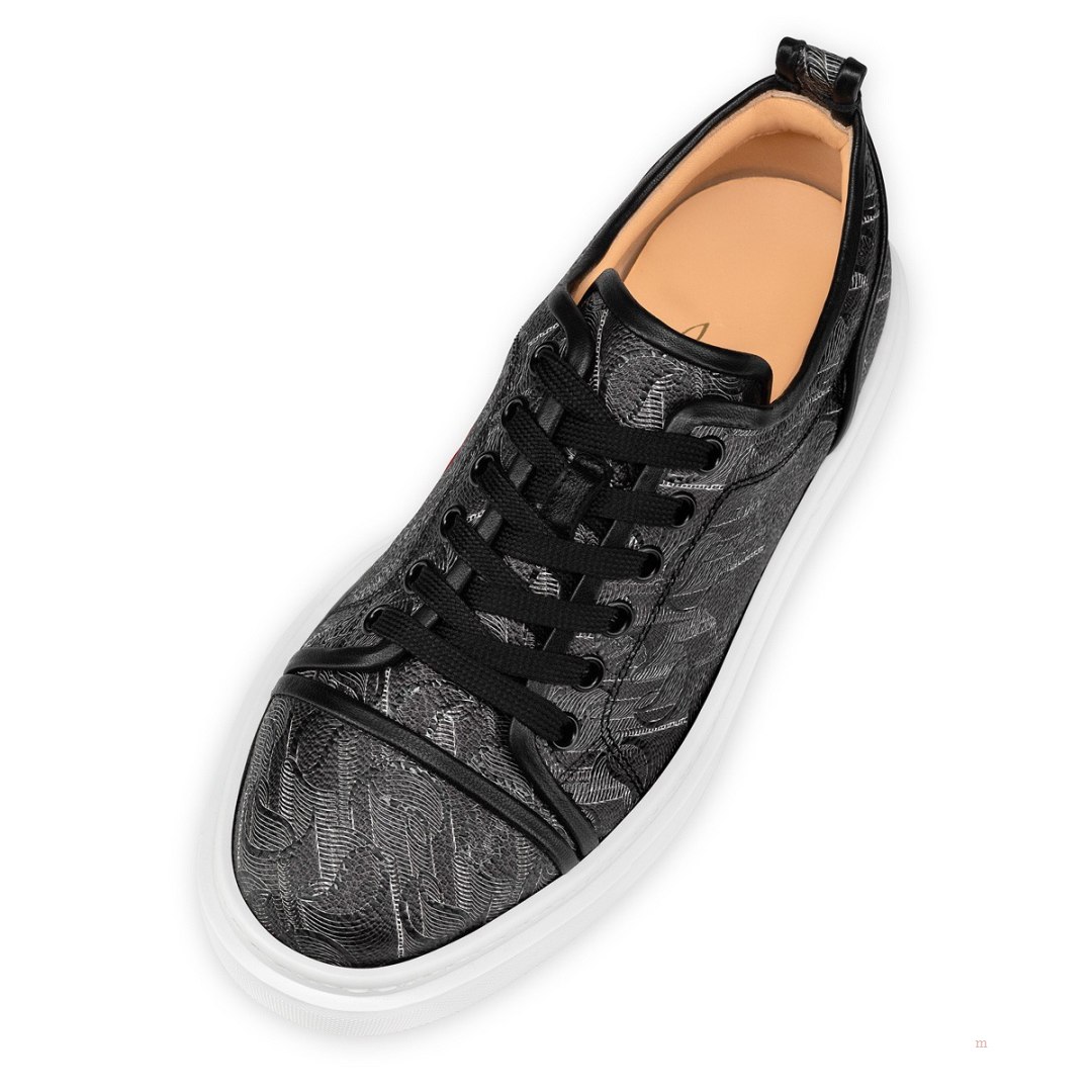 Christian Louboutin Adolon Women's Low Top Sneakers Black | VHTQDK258