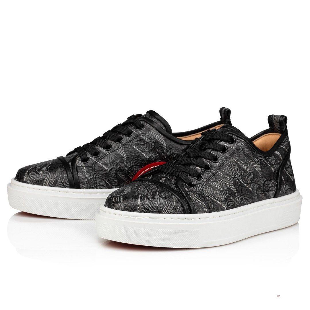 Christian Louboutin Adolon Women\'s Low Top Sneakers Black | VHTQDK258