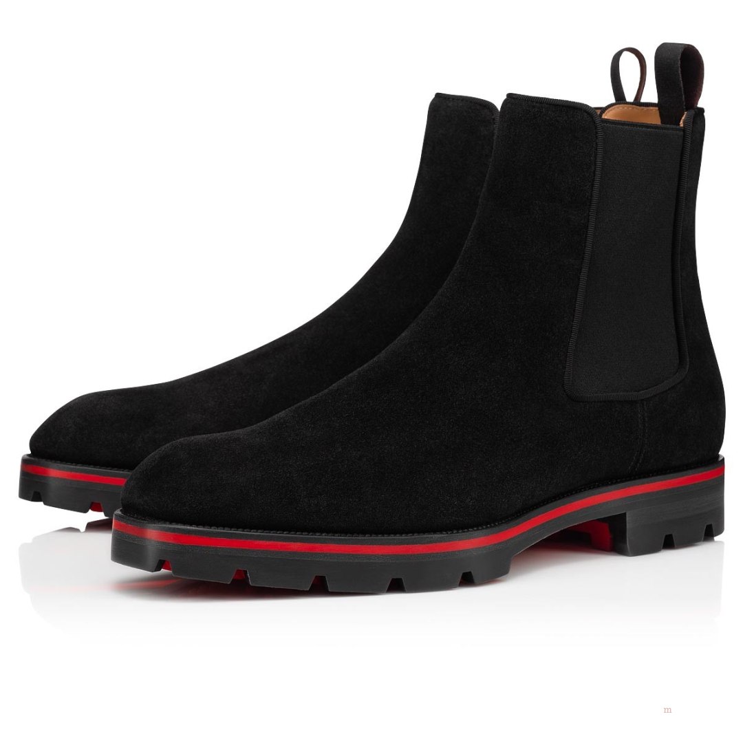 Christian Louboutin Alpinono Men's Ankle Boots Black | JUFBLW194