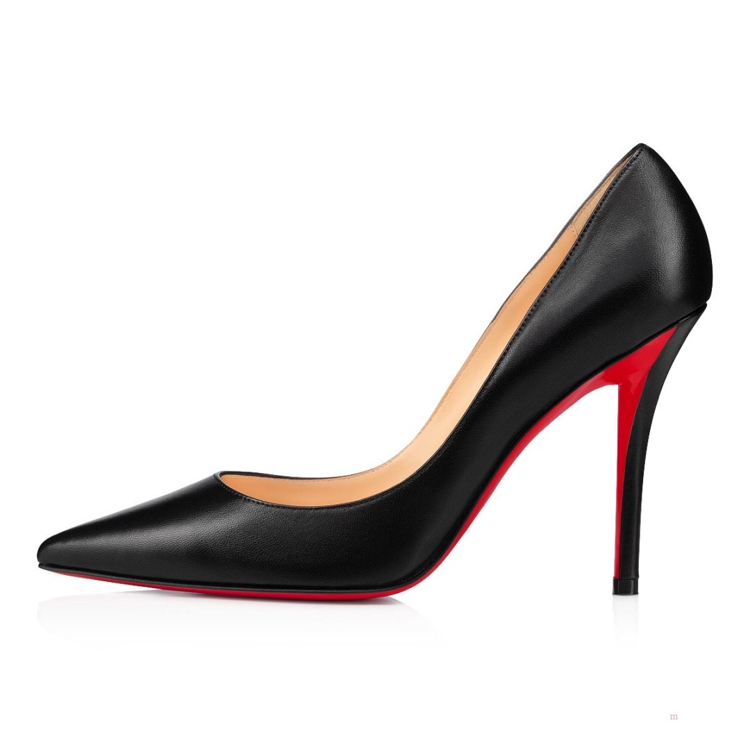 Christian Louboutin Apostrophy Pump Women's Pumps Black | YSNLGM549