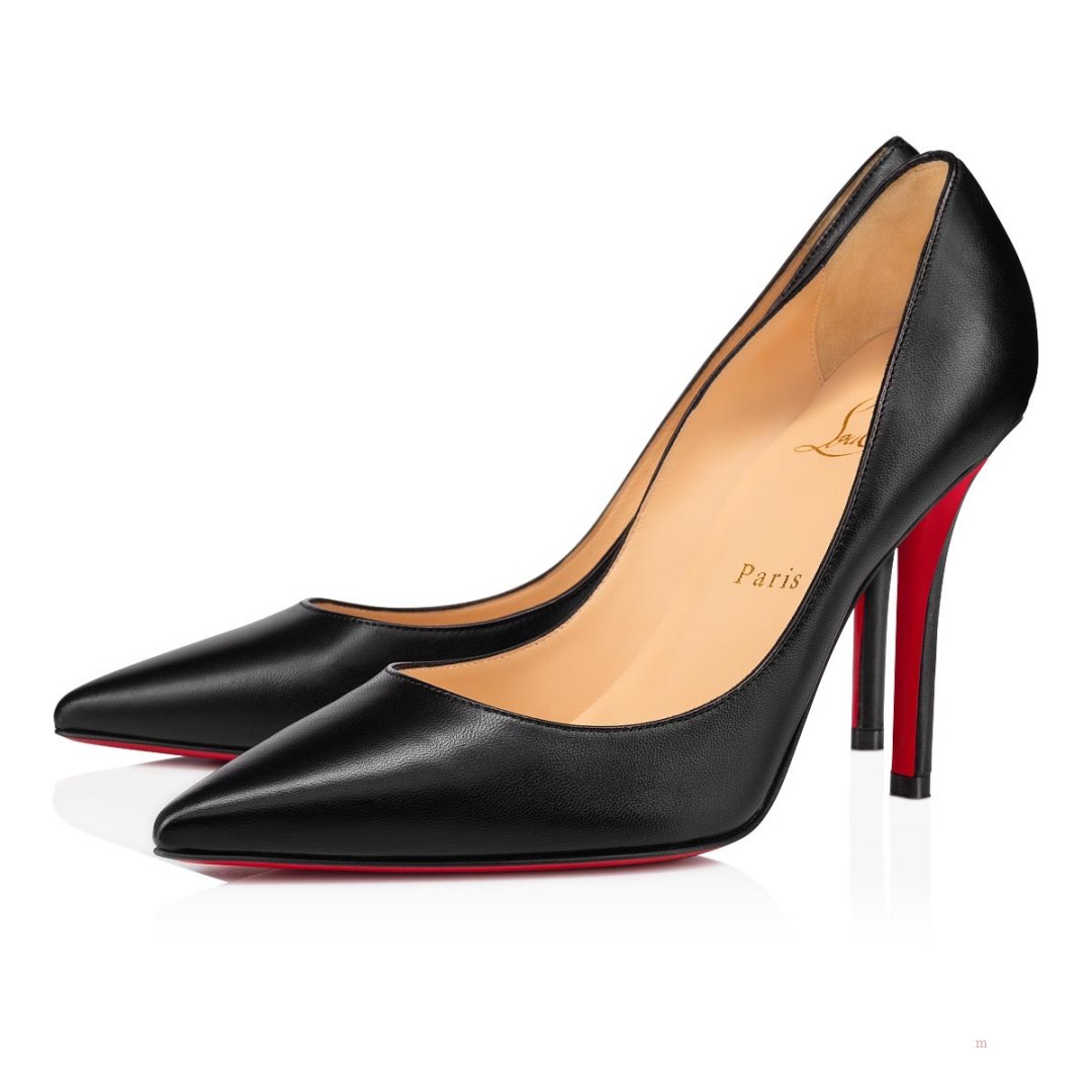 Christian Louboutin Apostrophy Pump Women\'s Pumps Black | YSNLGM549