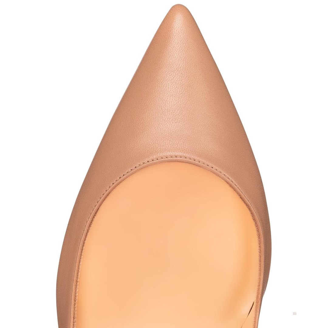 Christian Louboutin Apostrophy Pump Women's Pumps Beige | ZYJQAI456