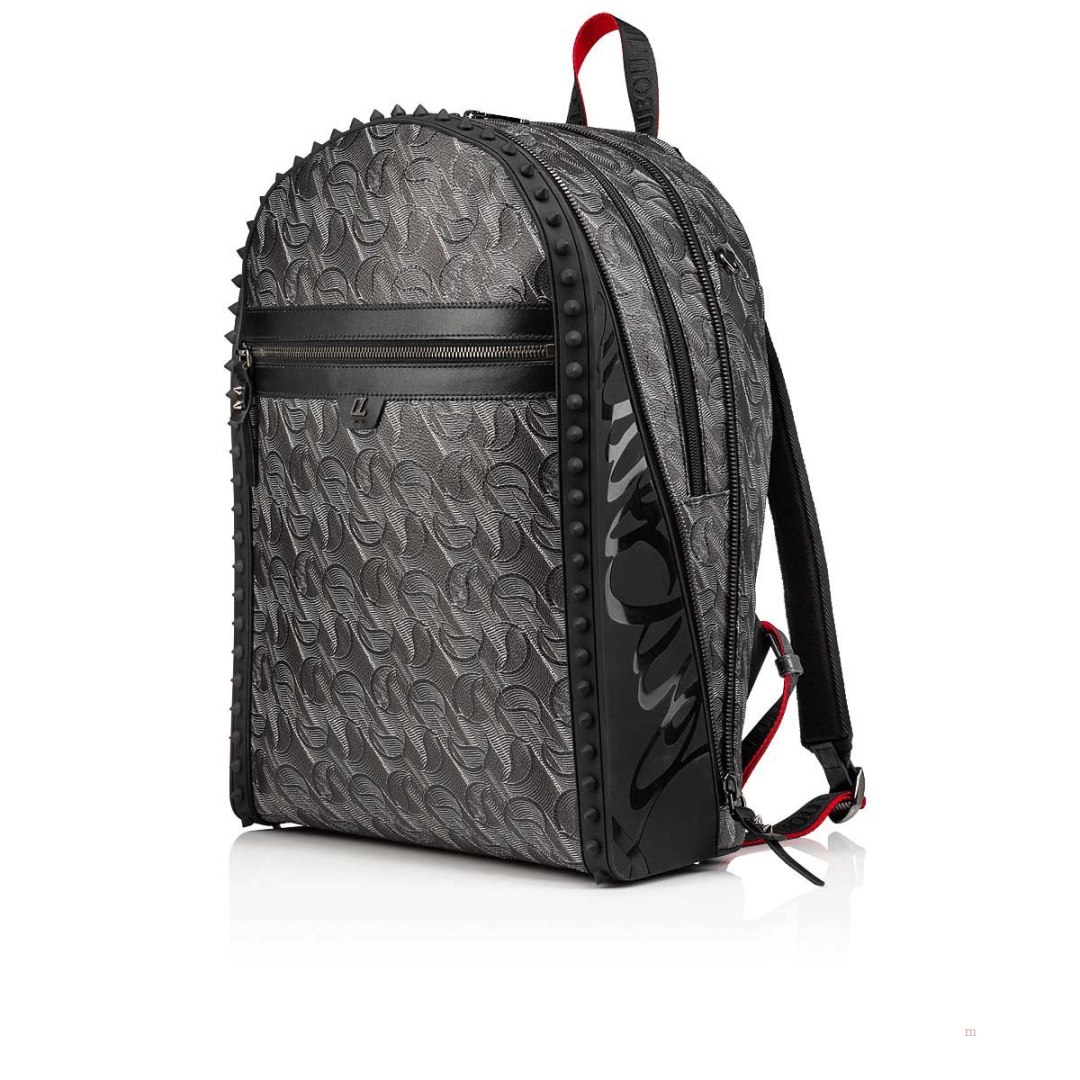 Christian Louboutin Backparis Men's Backpack Black | HIDJPG263