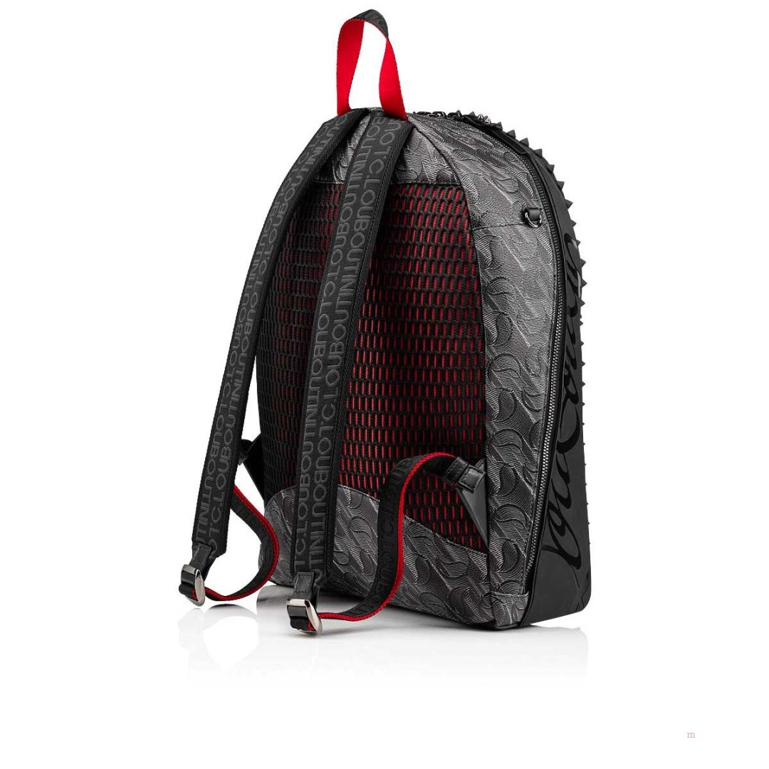 Christian Louboutin Backparis Men's Backpack Black | HIDJPG263