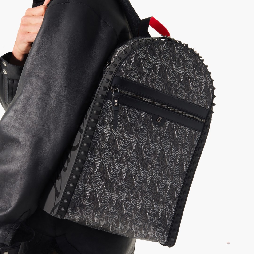 Christian Louboutin Backparis Men\'s Backpack Black | HIDJPG263