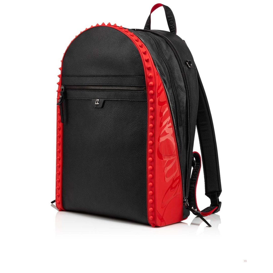 Christian Louboutin Backparis Men's Backpack Black | IDXQYH146