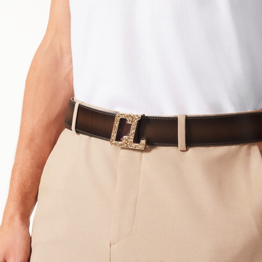 Christian Louboutin Belt strap Men's Belt Brown | RGUCKX967