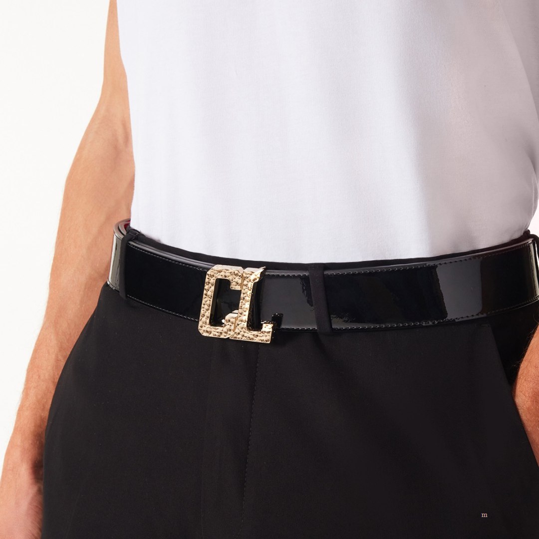 Christian Louboutin Belt strap Men's Belt Black | YKACRD213