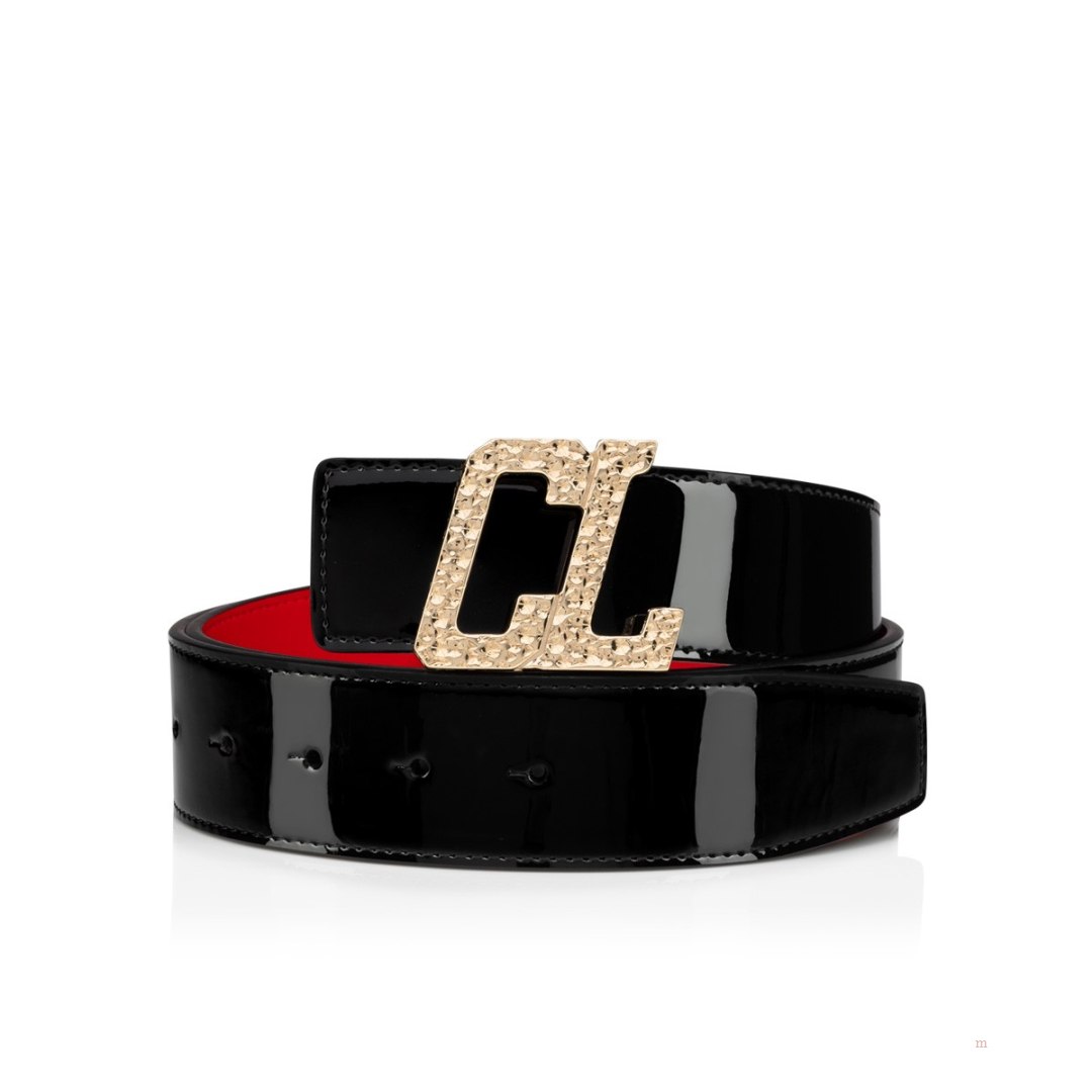 Christian Louboutin Belt strap Men's Belt Black | YKACRD213