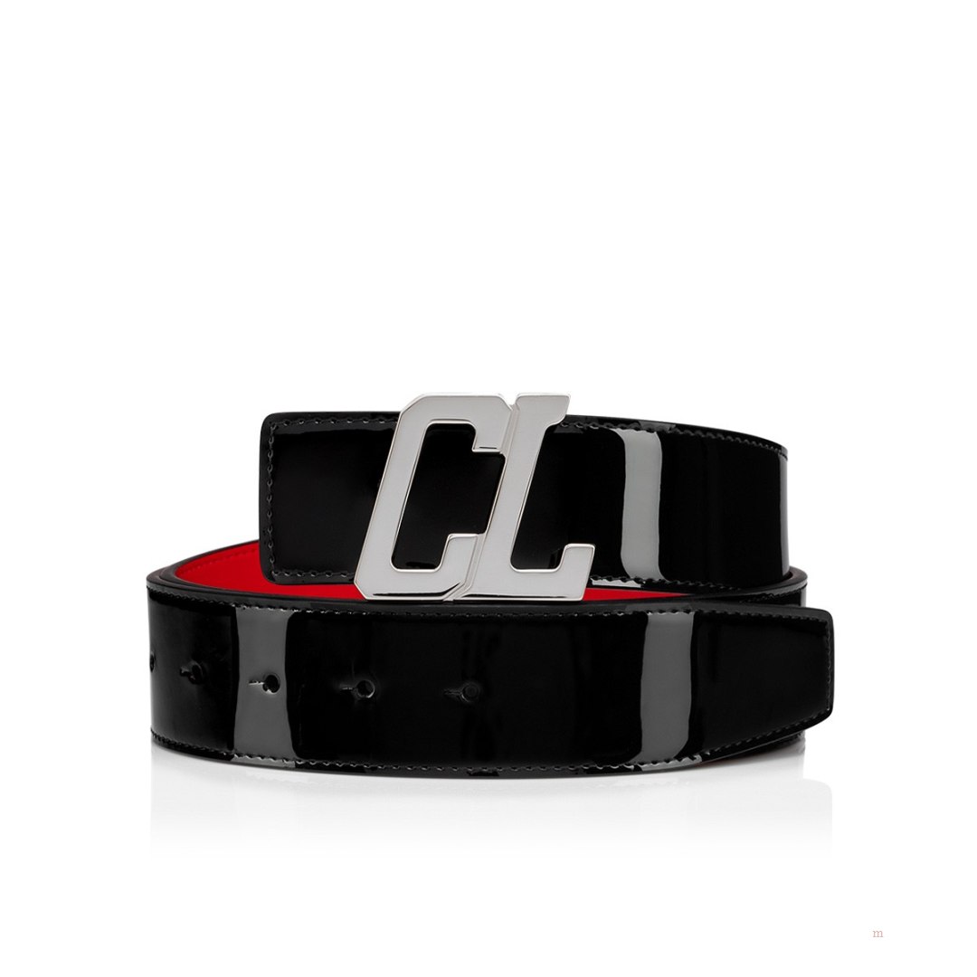 Christian Louboutin Belt strap Men's Belt Black | YKACRD213