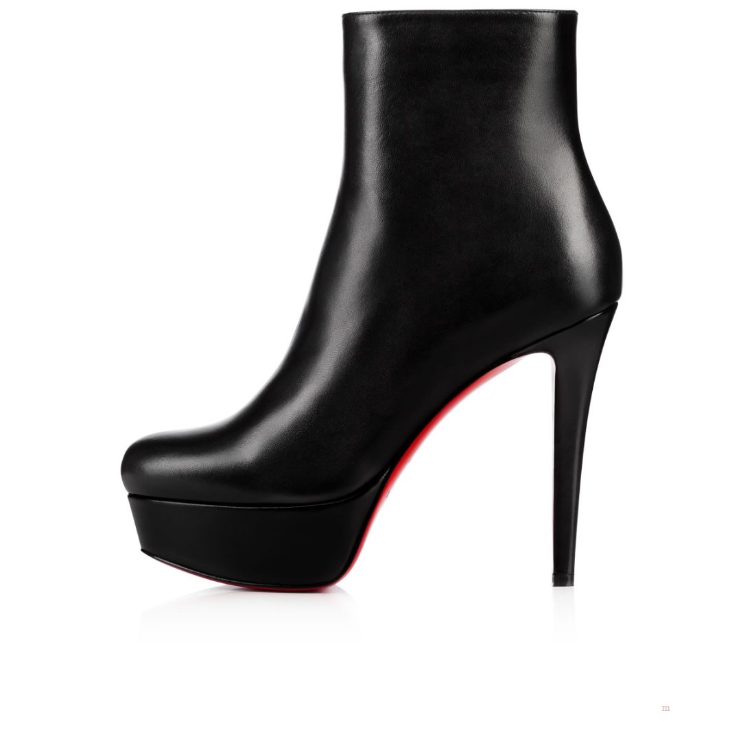 Christian Louboutin Bianca Booty Women's Ankle Boots Black | DLRPJS349