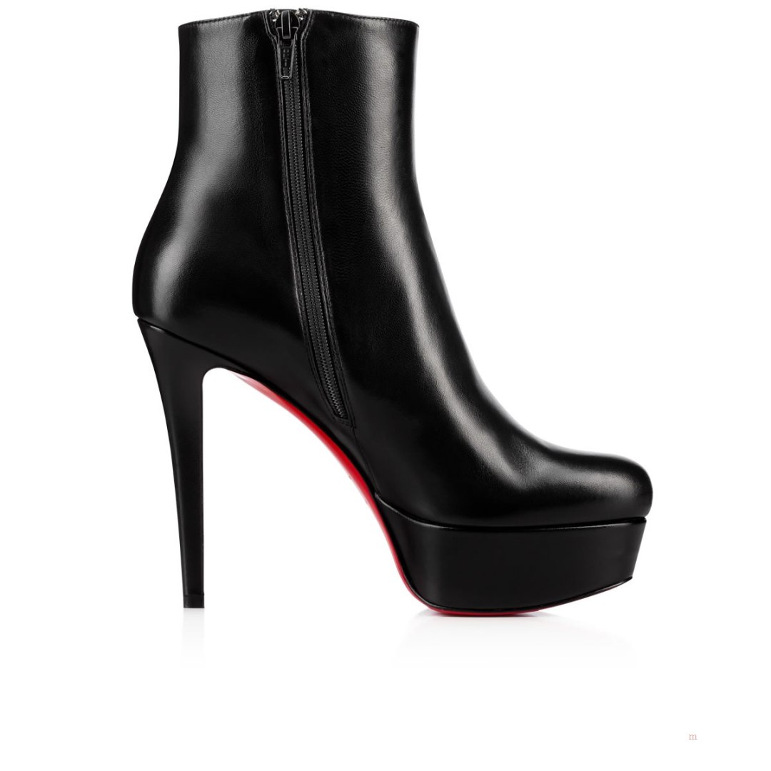 Christian Louboutin Bianca Booty Women's Ankle Boots Black | DLRPJS349