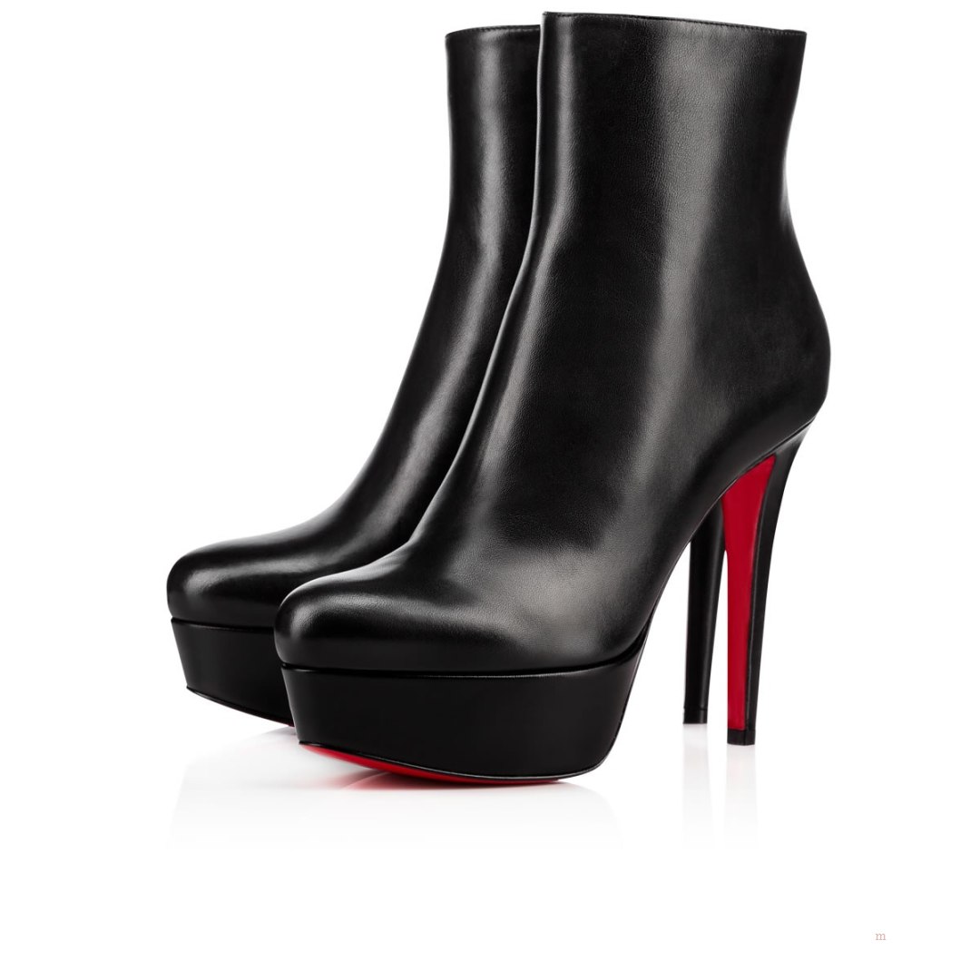 Christian Louboutin Bianca Booty Women\'s Ankle Boots Black | DLRPJS349