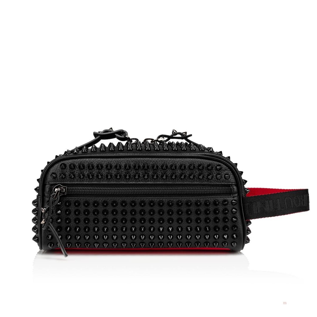 Christian Louboutin Blaster Men\'s Pouch Black | ASCMOV317