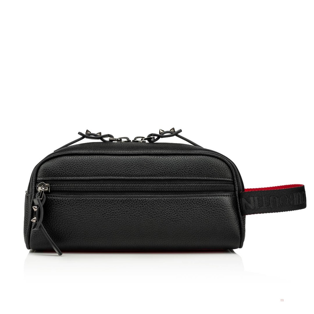 Christian Louboutin Blaster Men's Pouch Black | BJHTVW348