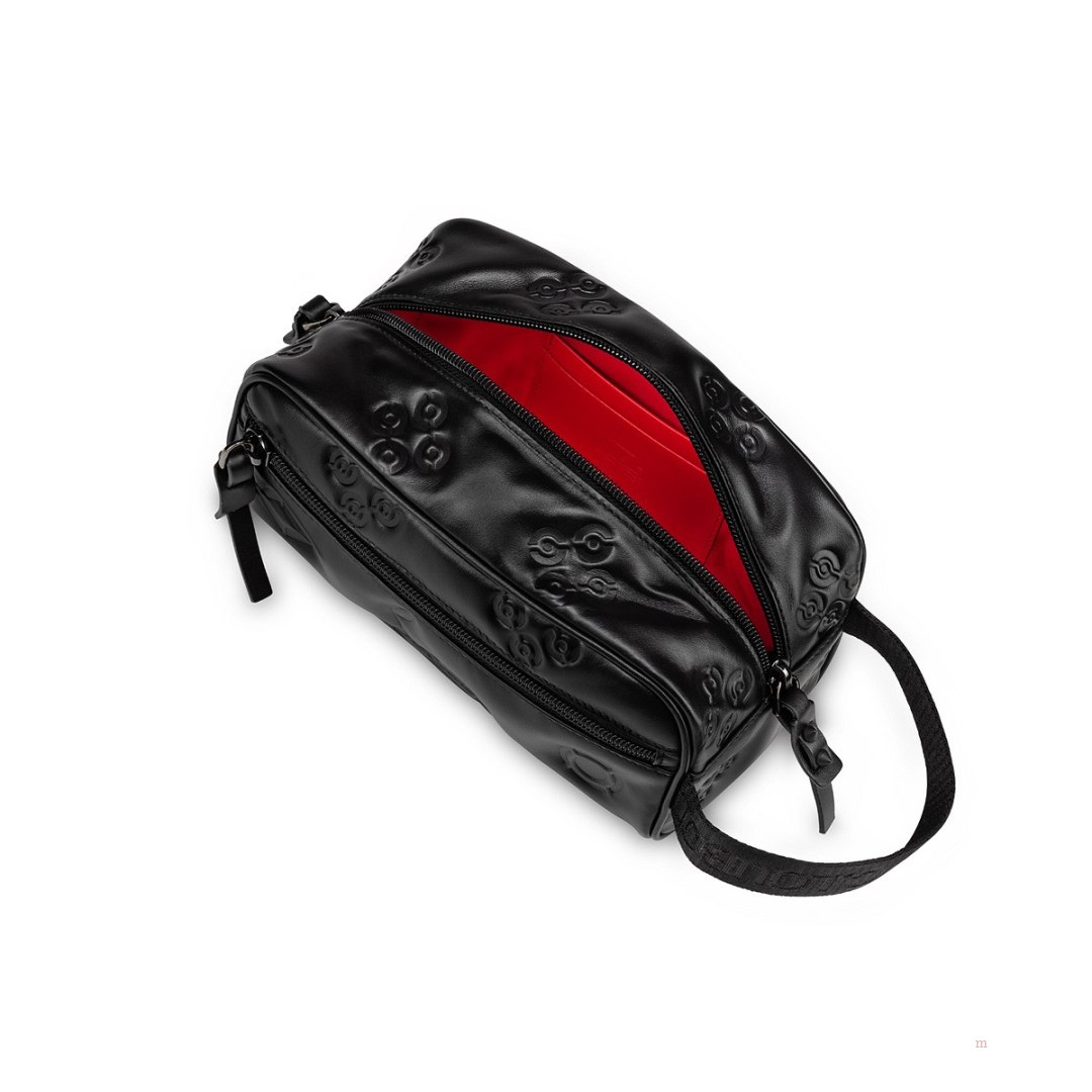 Christian Louboutin Blaster Men's Pouch Black | DQJHPR325