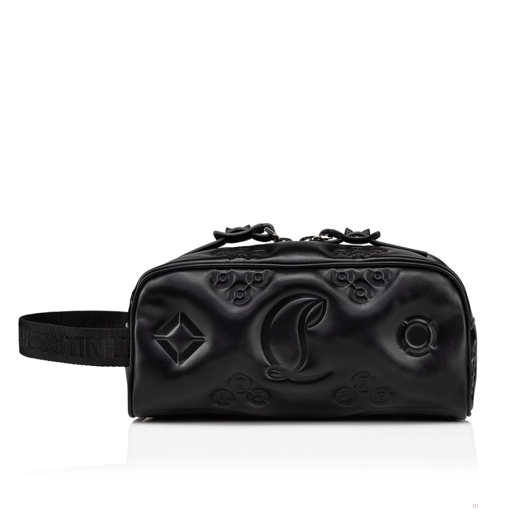 Christian Louboutin Blaster Men's Pouch Black | DQJHPR325