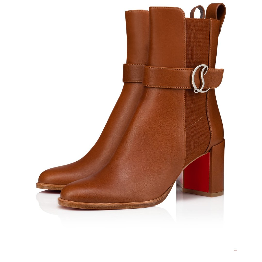 Christian Louboutin CL Chelsea Booty Women\'s Chelsea Boots Brown | IUPYJO602