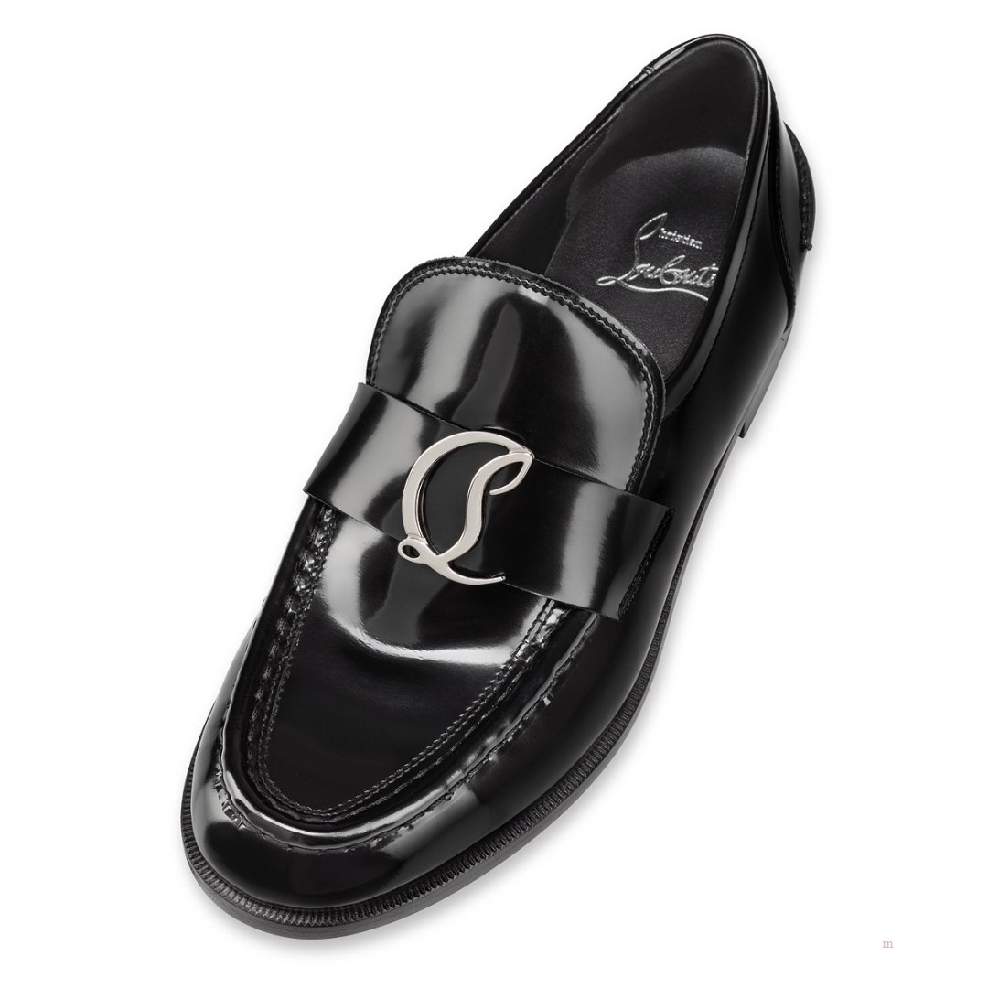 Christian Louboutin CL Moc Women's Loafers Black | SFDKER863