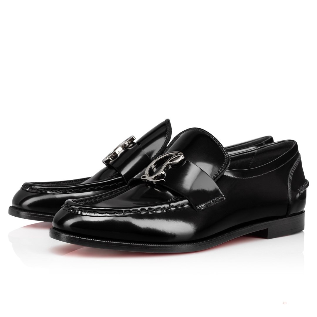 Christian Louboutin CL Moc Women\'s Loafers Black | SFDKER863