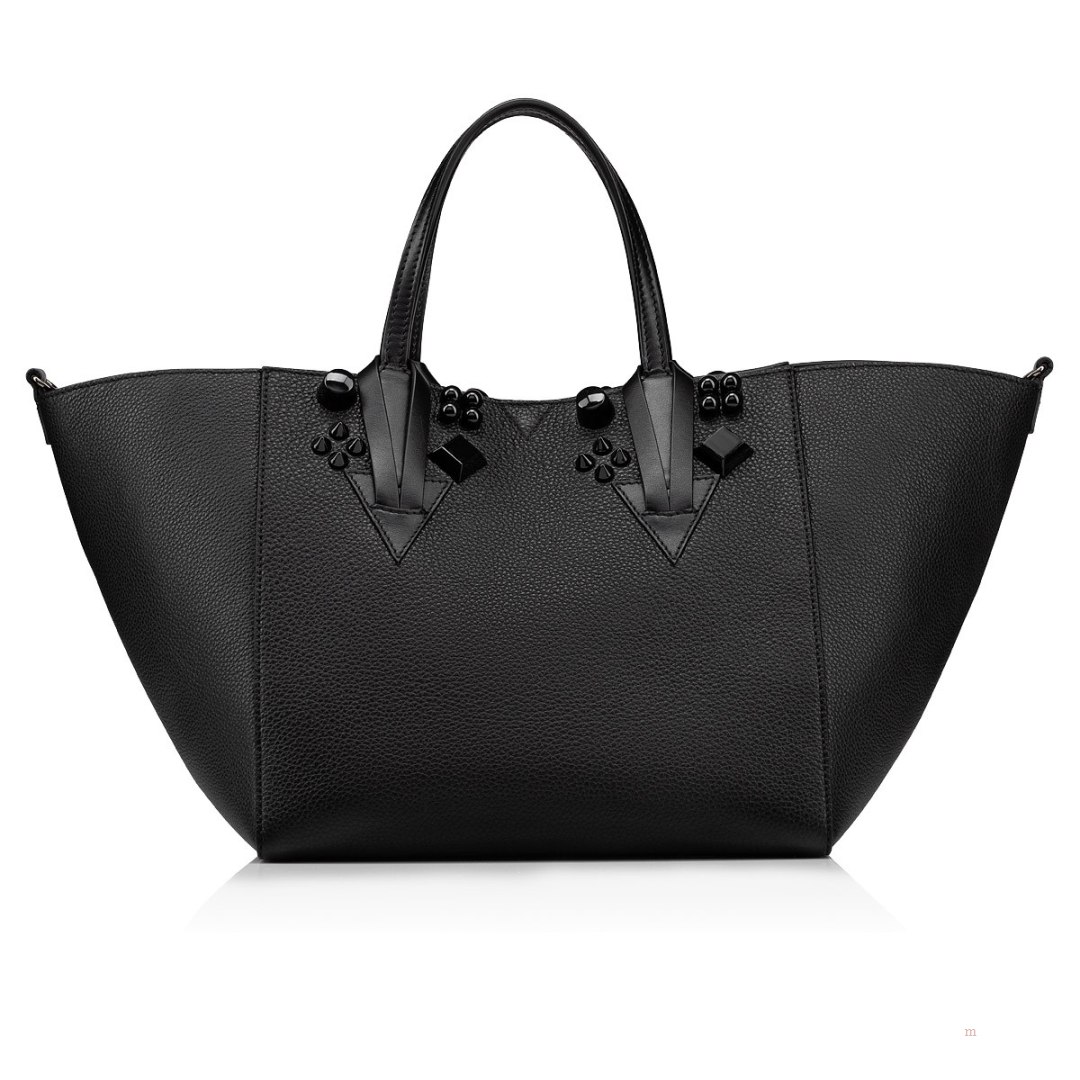 Christian Louboutin Cabachic small Women's Tote Bag Black | UIPXQS378