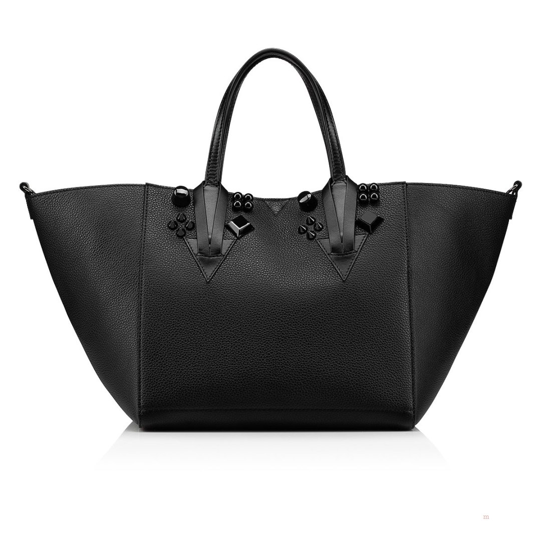 Christian Louboutin Cabachic small Women's Tote Bag Black | UIPXQS378