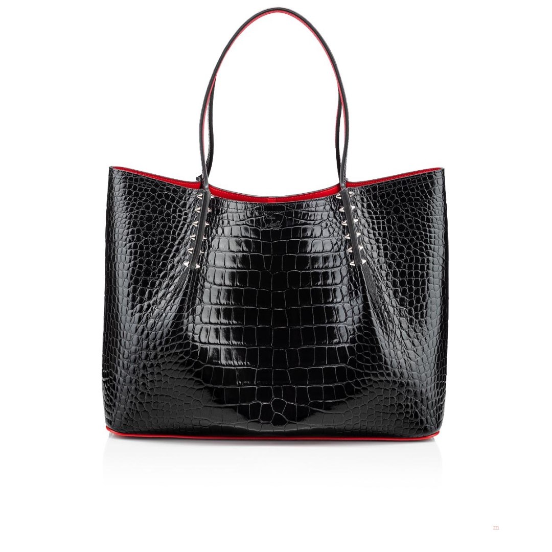 Christian Louboutin Cabarock large Women's Tote Bag Black | IFBQVD236