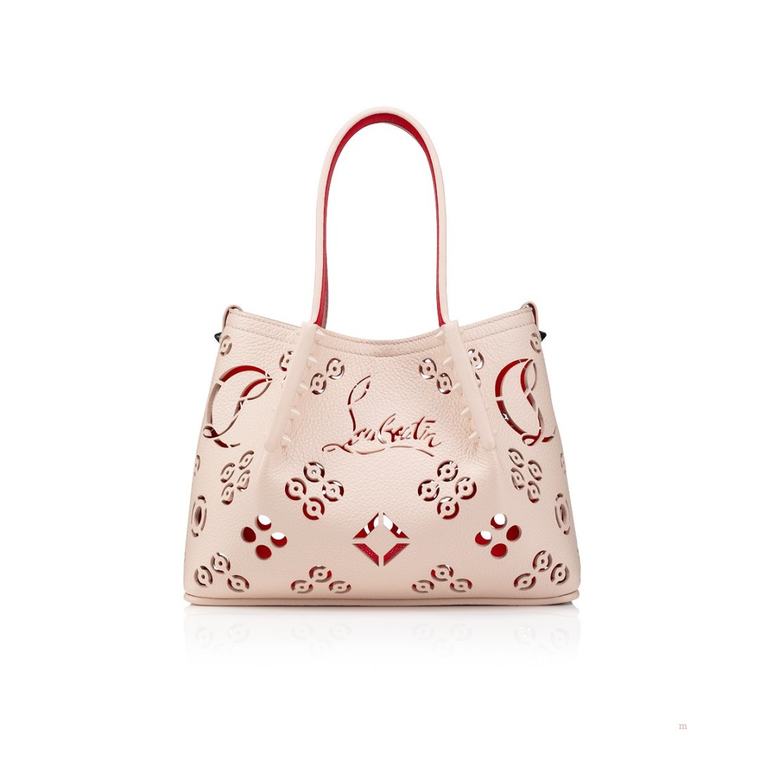 Christian Louboutin Cabarock mini Women\'s Tote Bag Beige | EUAWDT452