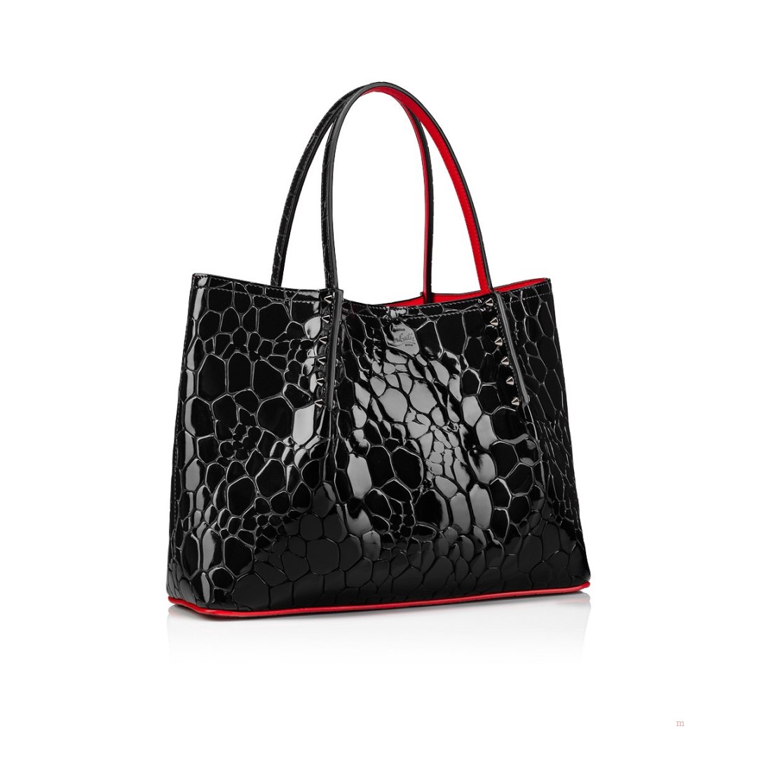 Christian Louboutin Cabarock small Women's Tote Bag Black | VOAQYG574