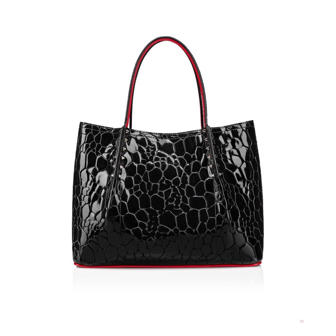 Christian Louboutin Cabarock small Women's Tote Bag Black | VOAQYG574