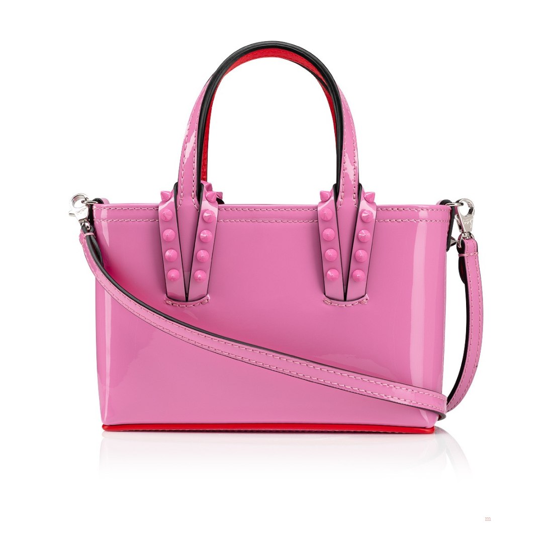 Christian Louboutin Cabata E/W nano Women's Tote Bag Pink | BOHFNL183