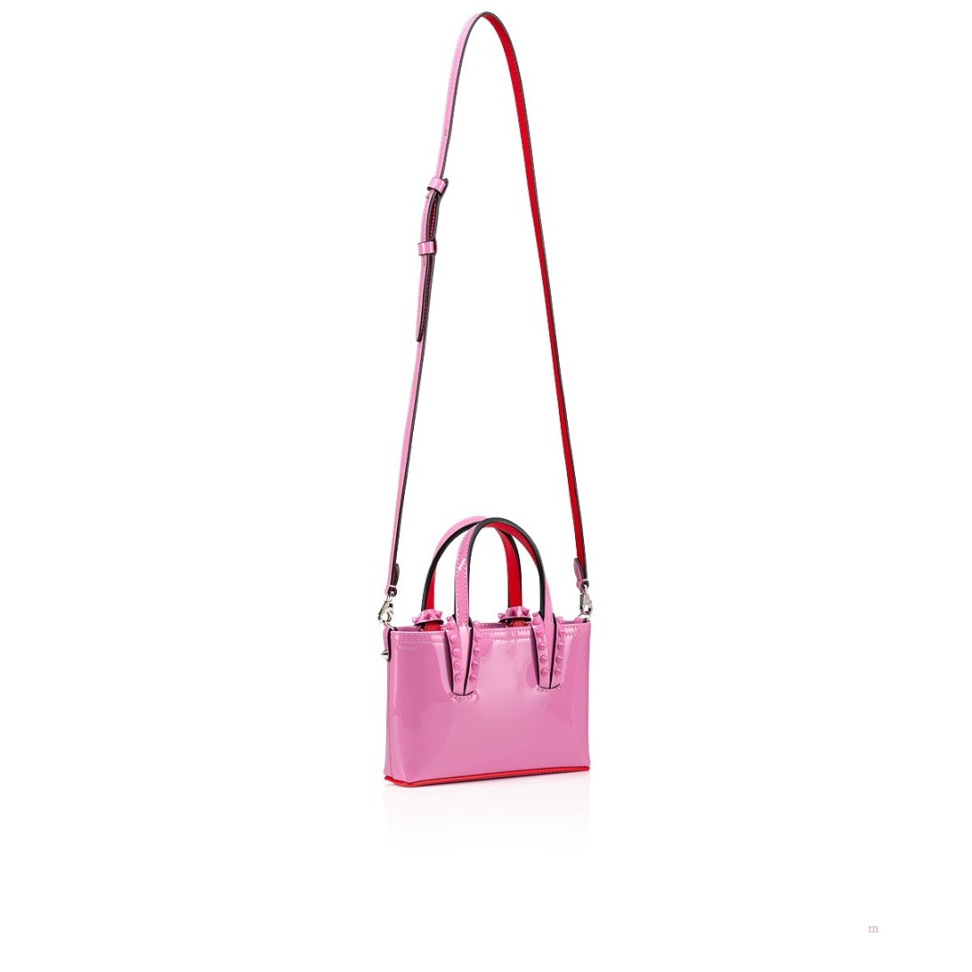 Christian Louboutin Cabata E/W nano Women's Tote Bag Pink | BOHFNL183