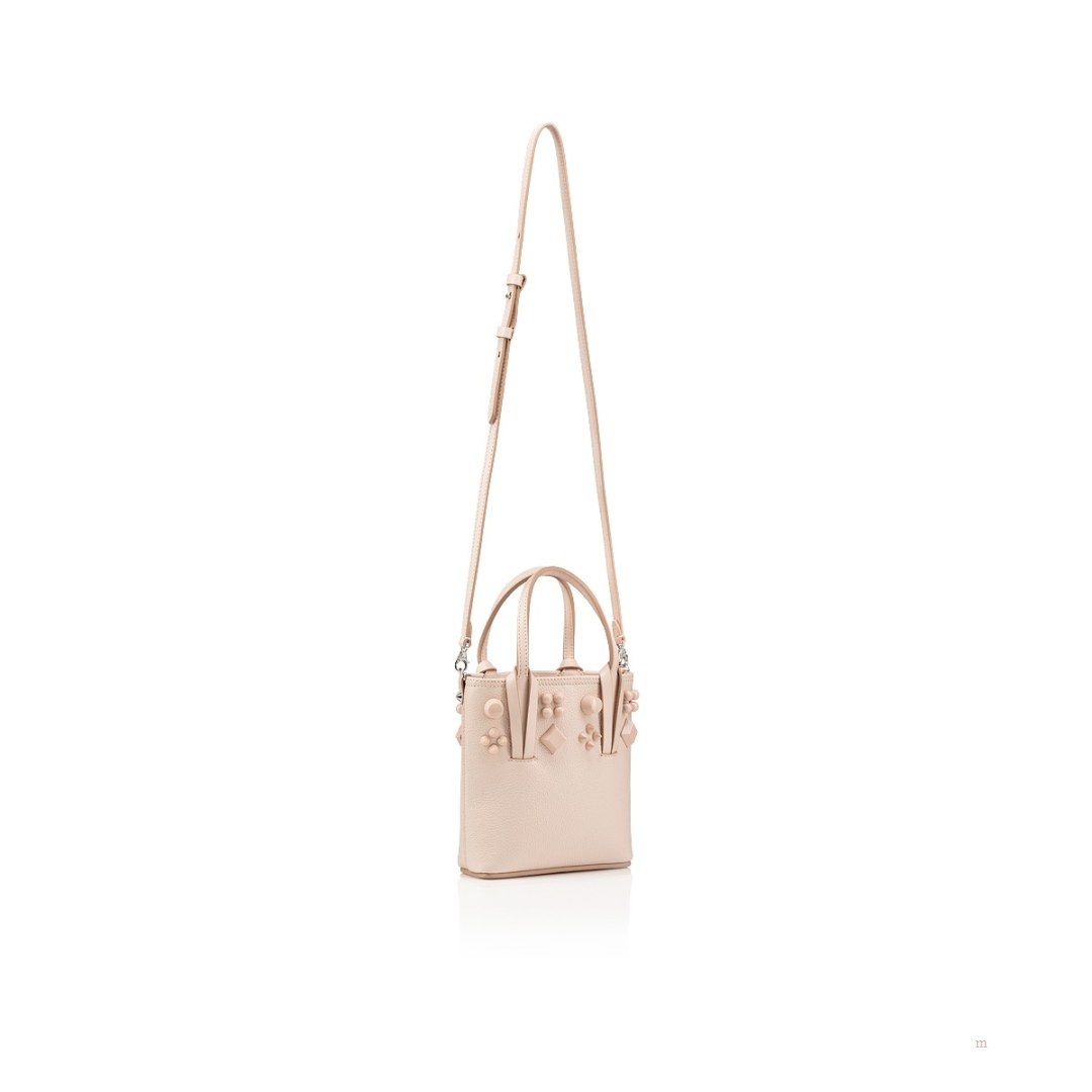 Christian Louboutin Cabata N/S mini Women's Tote Bag Beige | LDQCKX169