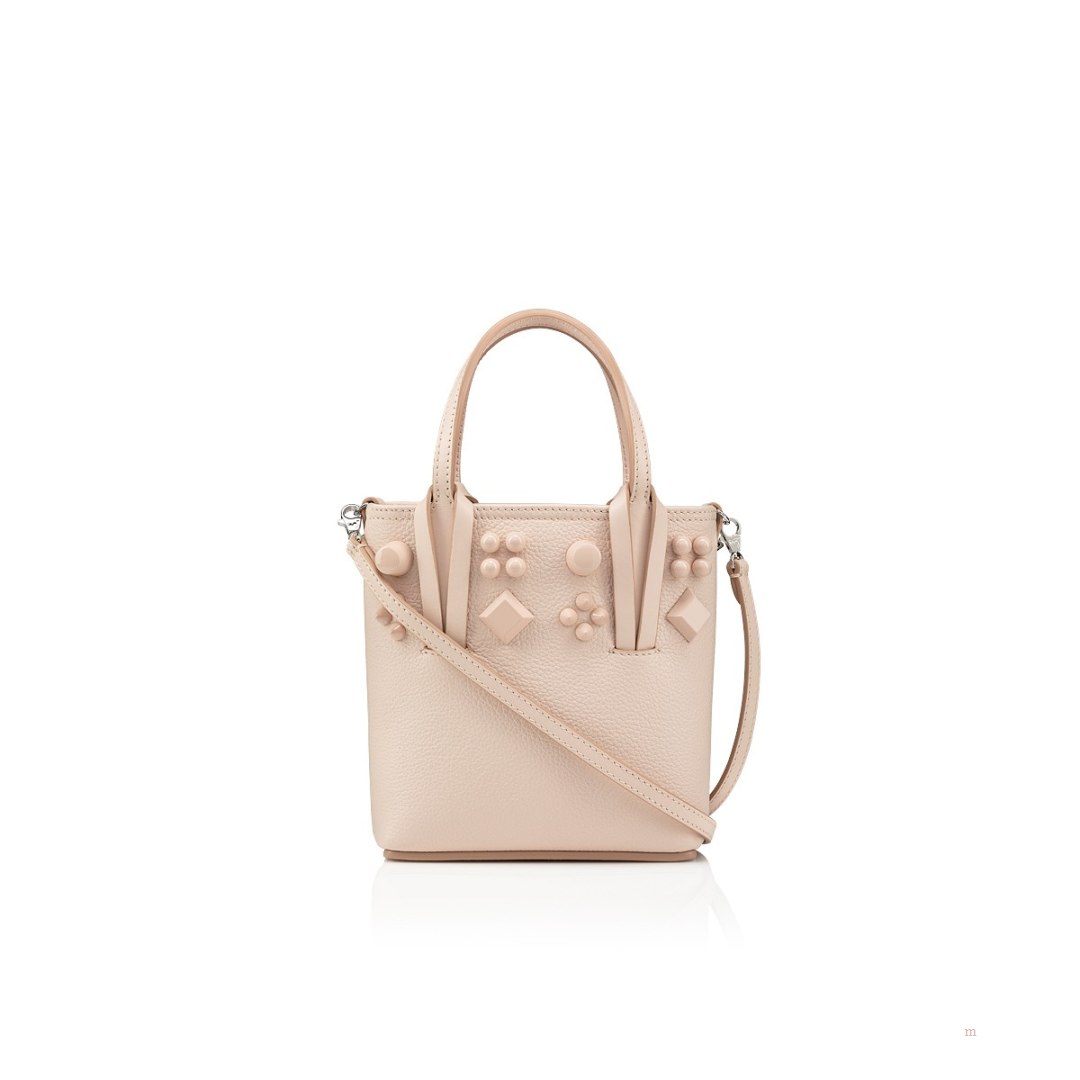 Christian Louboutin Cabata N/S mini Women's Tote Bag Beige | LDQCKX169