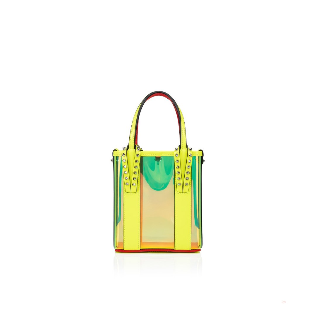 Christian Louboutin Cabata N/S mini Women\'s Tote Bag Yellow | LWJDQE143