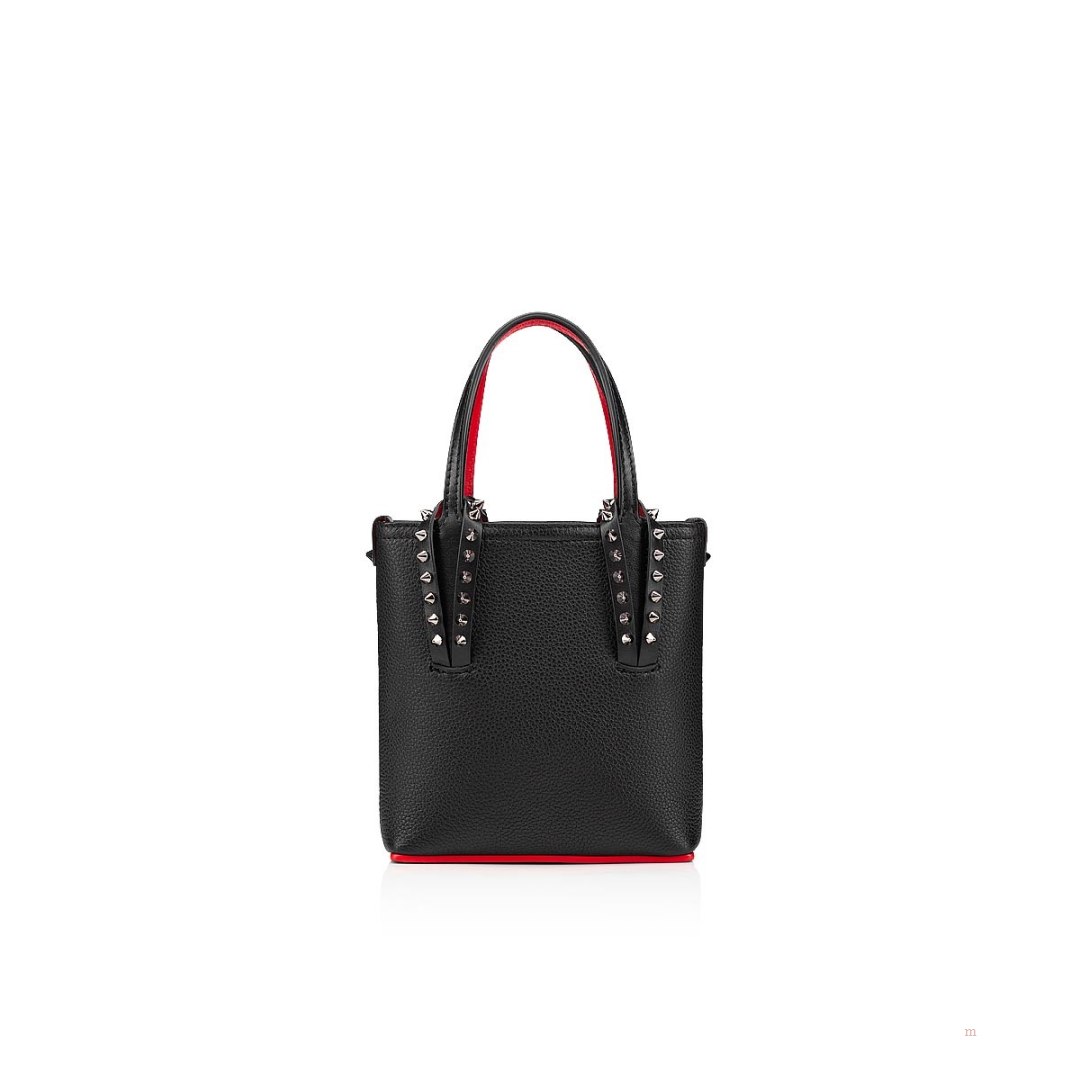 Christian Louboutin Cabata N/S mini Women's Tote Bag Black | VLTPMY312