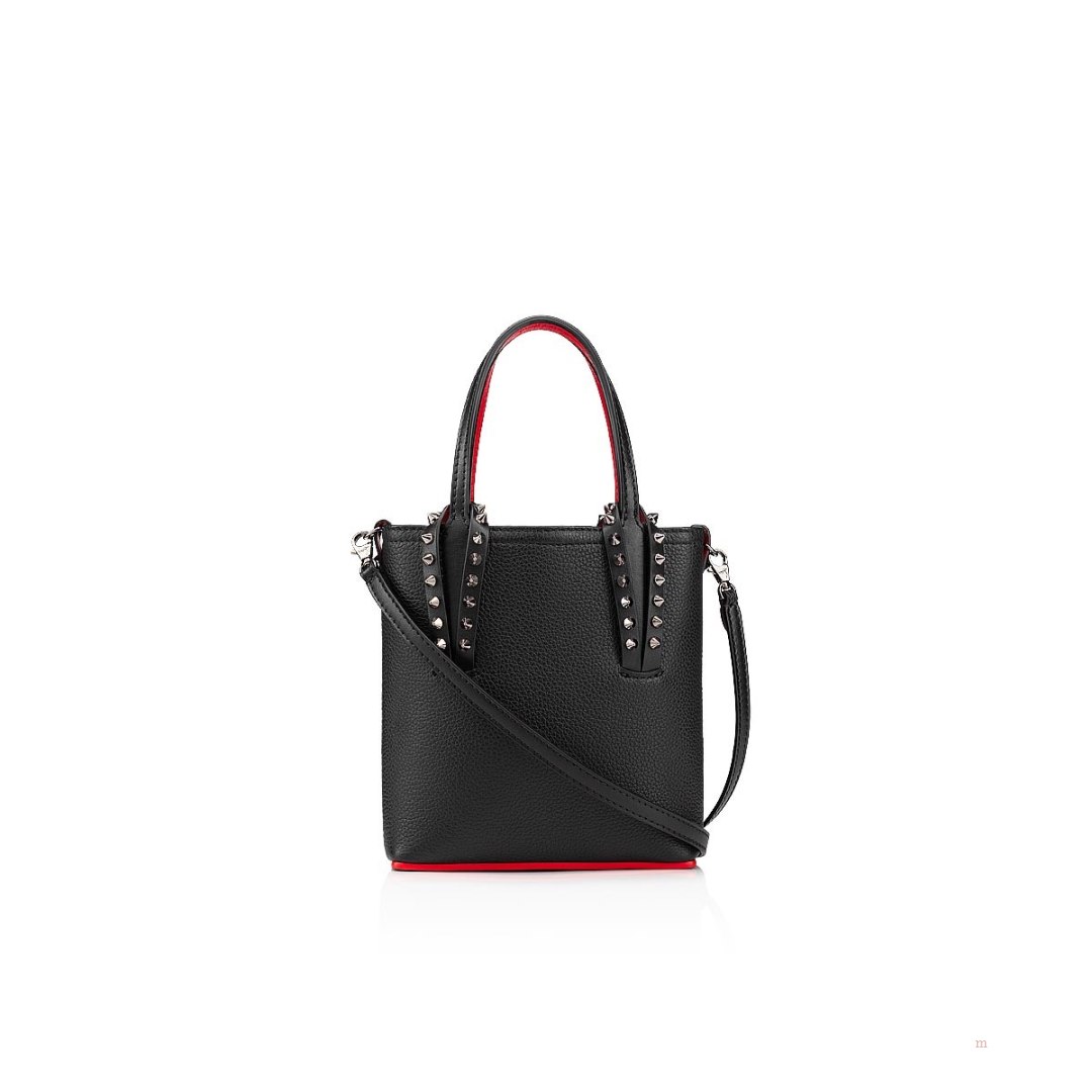 Christian Louboutin Cabata N/S mini Women's Tote Bag Black | VLTPMY312