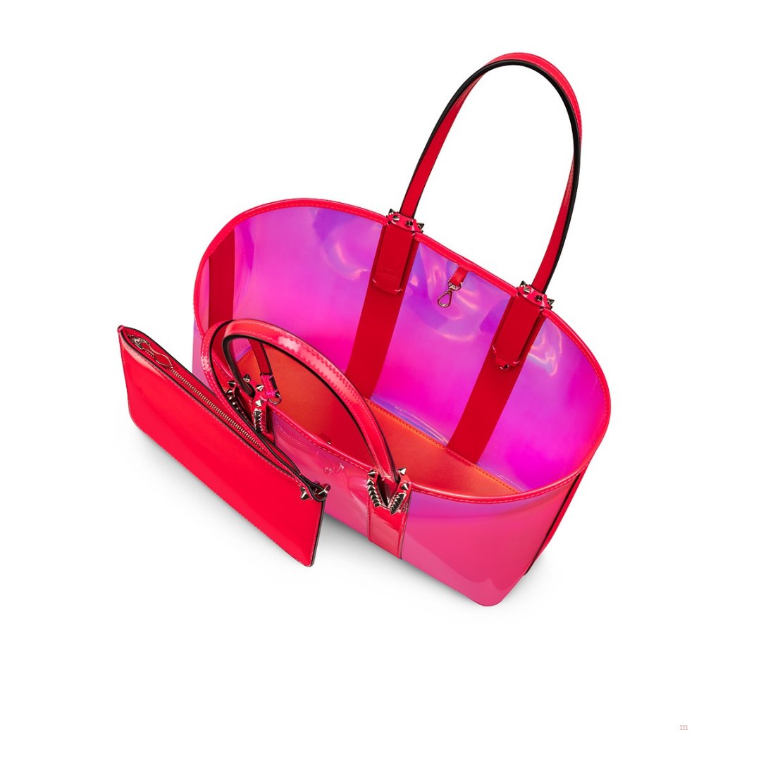 Christian Louboutin Cabata small Women's Tote Bag Pink | IJRVLB407