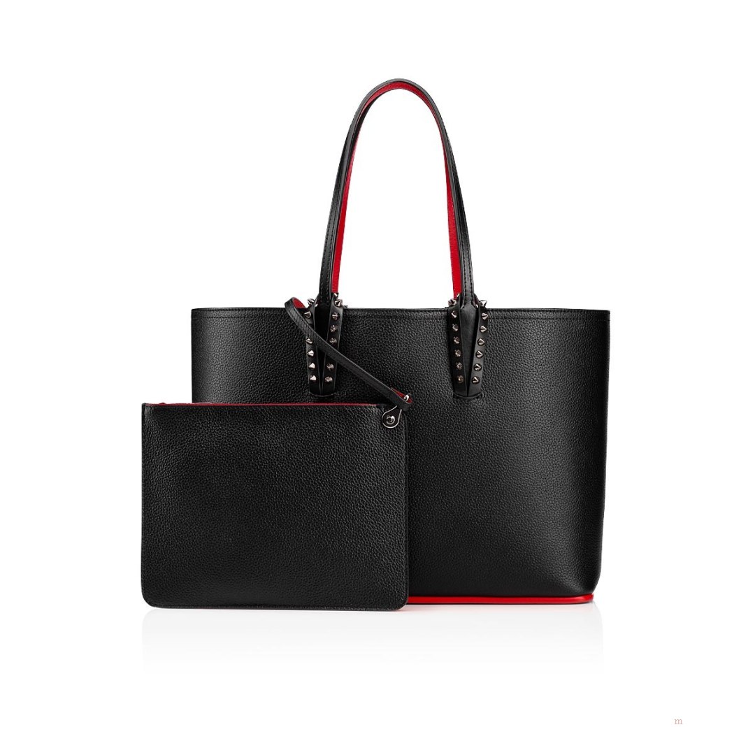 Christian Louboutin Cabata small Women's Tote Bag Black | UZMPRK518