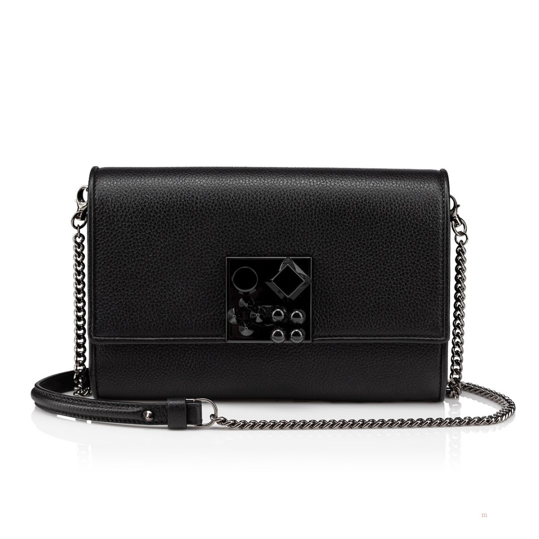 Christian Louboutin Carasky Clutch Women's Clutch Bag Black | DVUBCM809