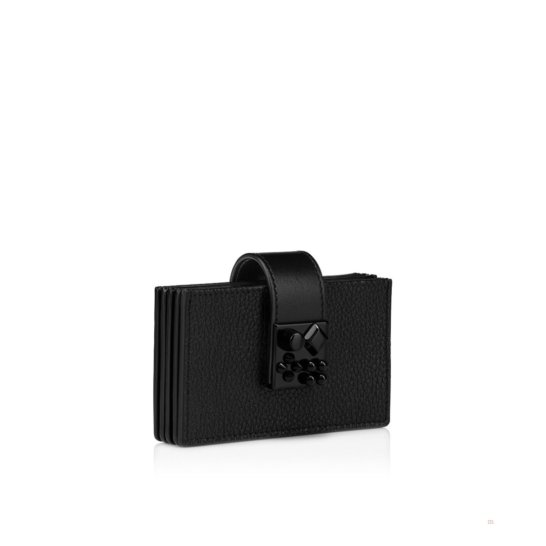 Christian Louboutin Carasky card holder Women's Wallet Black | YOIZTF960