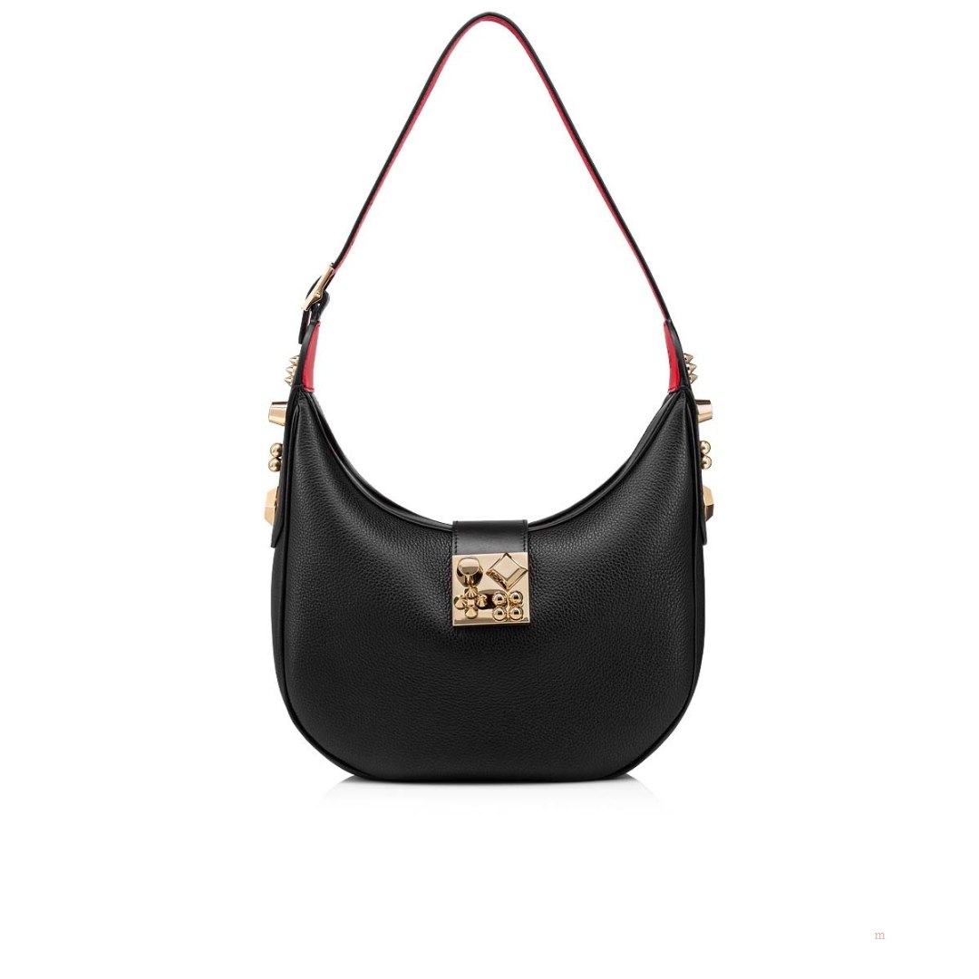 Christian Louboutin Carasky small Women\'s Shoulder Bag Black | TJSOZF435