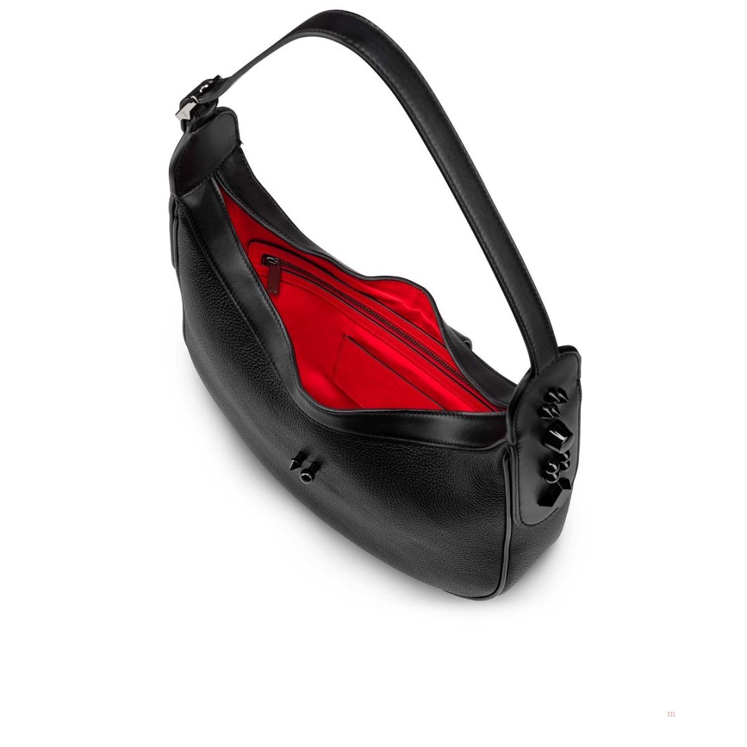 Christian Louboutin Carasky small Women's Leather Bag Black | ZQNKXU829