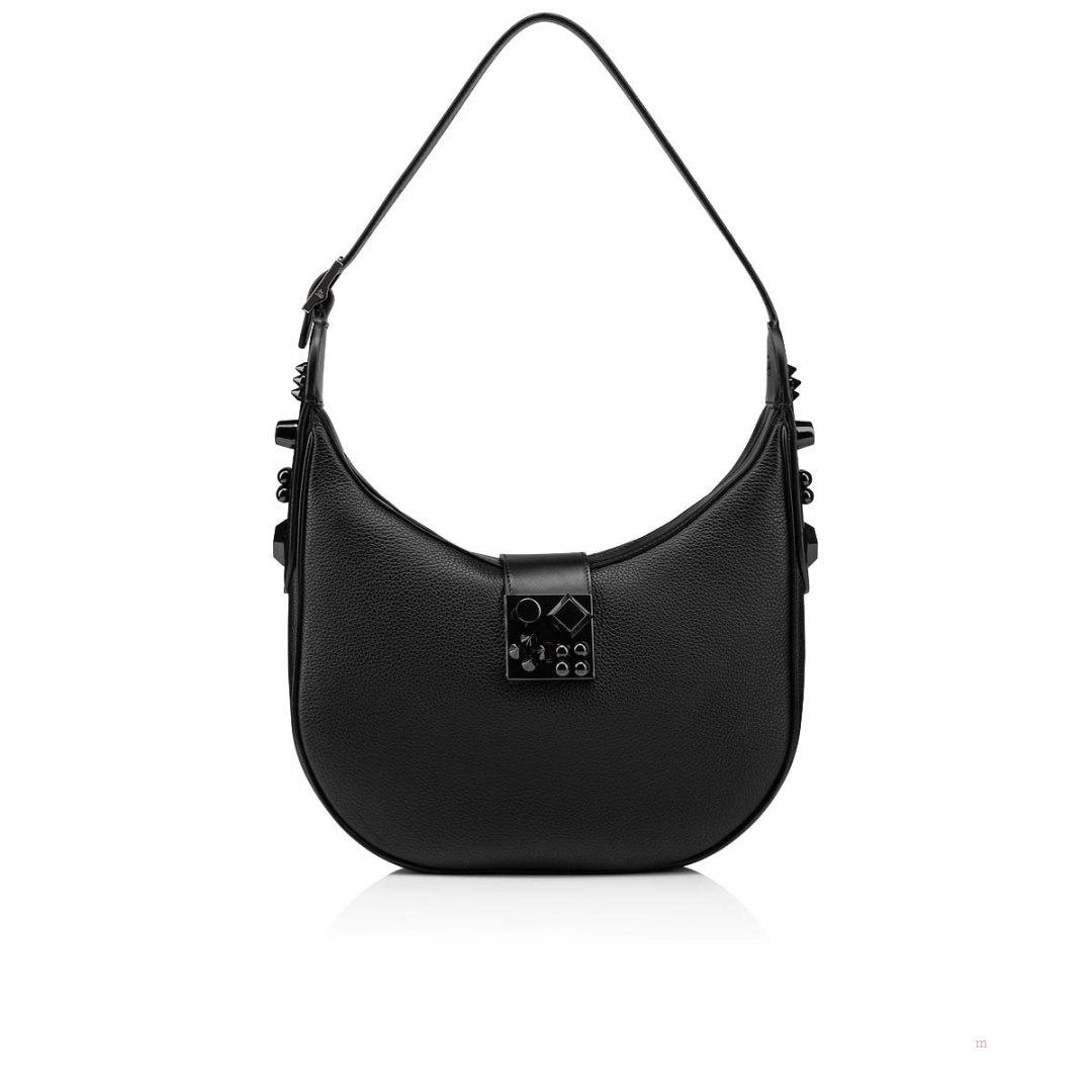 Christian Louboutin Carasky small Women\'s Leather Bag Black | ZQNKXU829